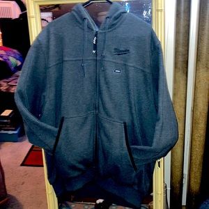 Milwaukee grey heated front zip hoodie M12 XL